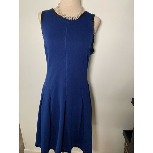 Banana republic blue dress, size 14 - Picture 1 of 5